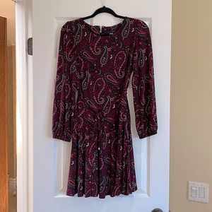 Tommy Hilfiger Patterned Long Sleeve Dress 👗